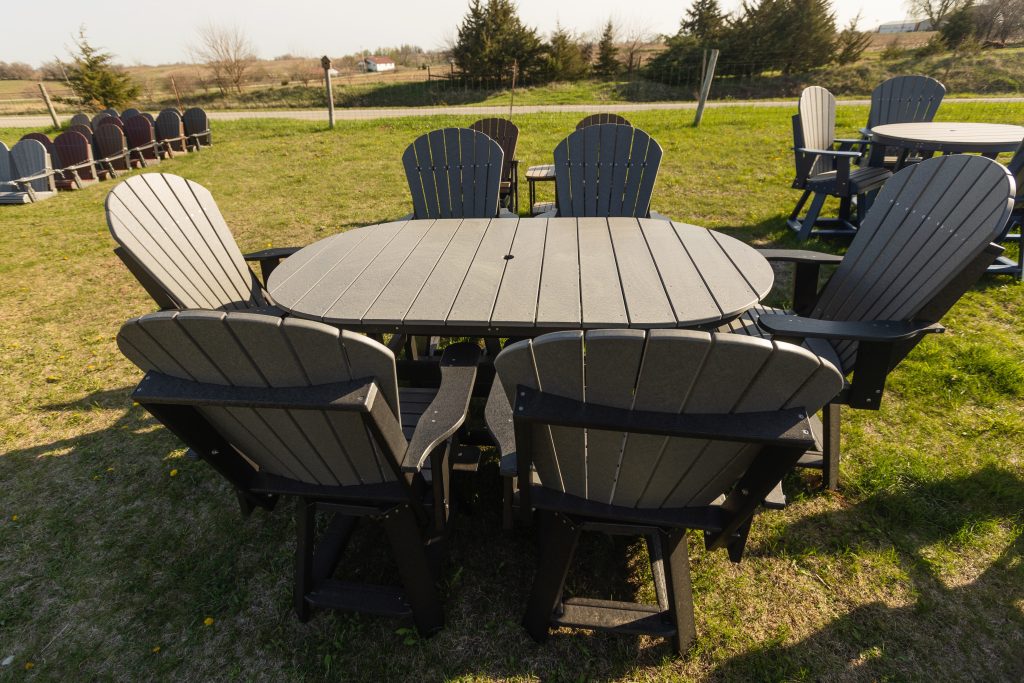 Poly Outdoor Furniture - Table and Chairs